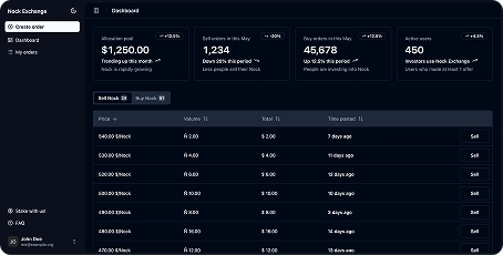Nock Trade Crypto Exchange banner
