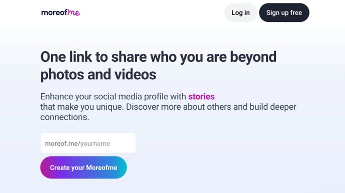 Moreof.me Social banner