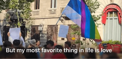 But my most favorite thing in life is love